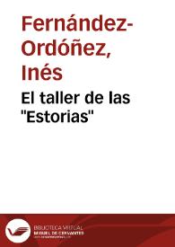 El taller de las "Estorias" / Inés Fernández Ordóñez | Biblioteca Virtual Miguel de Cervantes