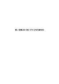Portada:El idilio de un enfermo : Novela de costumbres / Armando Palacio Valdés; edición, introducción y notas de Francisco Trinidad