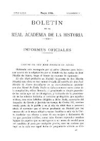 Portada:Cartas de don José Nicolás de Azara / Antonio Ballesteros