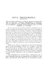 Portada:Diccionario histórico popular hispanoamericano, por el doctor... Alfonso Retortillo y Tornos..., con un prólogo del excelentísimo señor Marqués de Laurencín... Madrid, [Julio Cosano, 1924]. XII + 580 páginas, 8º, cartoné / Vicente Castañeda
