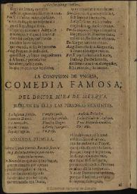 La confusion de Vngria / del doctor Mira de Mesqua | Biblioteca Virtual Miguel de Cervantes