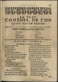 Con quien vengo, vengo / de Don Pedro Calderon | Biblioteca Virtual Miguel de Cervantes