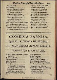 Que es la ciencia de reynar? / de Don Garcia Aznar Belez | Biblioteca Virtual Miguel de Cervantes
