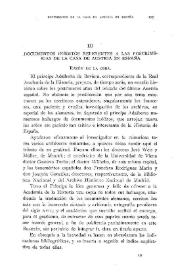 Documentos inéditos referentes a las postrimerías de la Casa de Austria en España / Gabriel Maura Gamazo