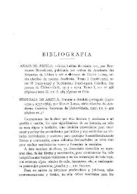 Portada:Boletín de la Real Academia de la Historia, tomo 86, cuaderno II (abril-junio 1925). Bibliografía / Julián Ribera