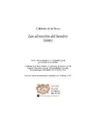 Los alimentos del hombre : (auto) / Pedro Calderón de la Barca; texto crítico preparado por Miguel Zugasti | Biblioteca Virtual Miguel de Cervantes