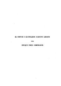 El pintor e ilustrador Auguste Leroux / por Enrique Pérez Comendador | Biblioteca Virtual Miguel de Cervantes