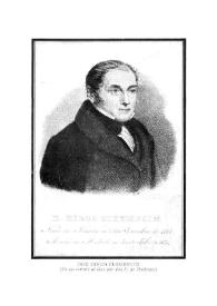 Portada:Don Diego Clemencín ministro de Fernando VII : (Recuerdos del Ministerio del 7 de Julio) / Julio Puyol