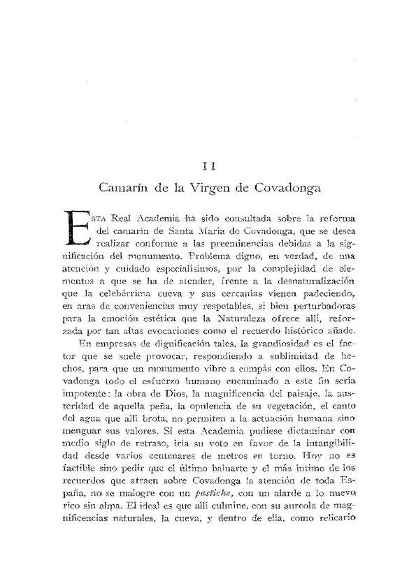 Camarín de la Virgen de Covadonga / R. Menéndez Pidal, Manuel Gómez Moreno, Elías Tormo | Biblioteca Virtual Miguel de Cervantes