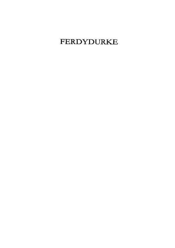 Ferdydurke [Fragmento] / Witold Gombrowicz; traducción de Virgilio Piñera | Biblioteca Virtual Miguel de Cervantes