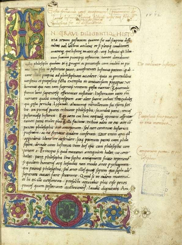 Gesta ferdinandi regis aragonum, itemq[ue] Alfonsi regis eius filij | Biblioteca Virtual Miguel de Cervantes