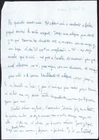 Carta de Asunción Balaguer a Francisco Rabal. Madrid, 27 de abril de 1970 | Biblioteca Virtual Miguel de Cervantes