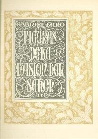 Portada:Figuras de la Pasión del Señor. II / Gabriel Miró