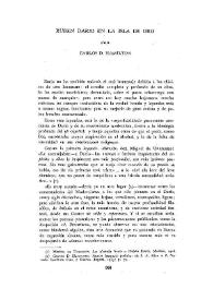 Portada:Rubén Darío en la Isla de Oro / por Carlos D. Hamilton