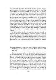 Guillermo Carnero: "Dibujo de la muerte". Edición Ángel Caffarena. Publicaciones de la Librería Anticuaria "El Guadalhorce". Málaga. 1967 | Biblioteca Virtual Miguel de Cervantes