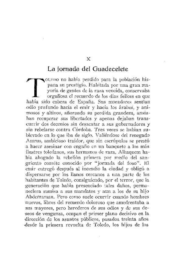 La jornada del Guadecelete / Claudio Sánchez-Albornoz | Biblioteca Virtual Miguel de Cervantes
