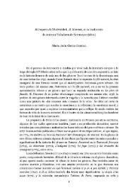 Portada:\"El trapero de Madrid\" de L.-S. Mercier, en la traducción de Antonio Valladares de Sotomayor (1801) / María Jesús García Garrosa