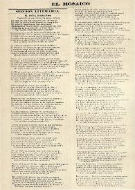 El poeta moribundo / traducido de Lamartine por Rafael Pombo | Biblioteca Virtual Miguel de Cervantes