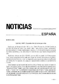 Portada:Boletín Iberoamericano de Teatro para la Infancia y la Juventud, núm. 32 (enero-marzo 1984). Noticias