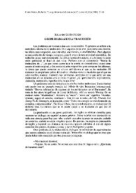 Los problemas de la traducción | Biblioteca Virtual Miguel de Cervantes