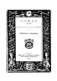 Portada:Obras de Don Fernando Calderón: poesías y teatro