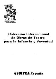 Portada:Bruno el grillo : (Cuento infantil para teatro breve) / Gonzalo Jiménez Sánchez