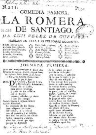 La romera de Santiago / Tirso de Molina; edición Blanca de los Ríos | Biblioteca Virtual Miguel de Cervantes