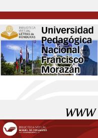 Portada:Universidad Pedagógica Nacional Francisco Morazán