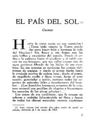 El país del sol: cuento / por Rosario de Acuña | Biblioteca Virtual Miguel de Cervantes
