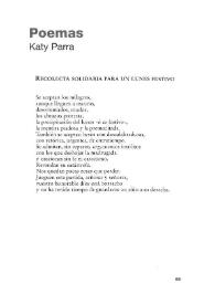 Poemas / Katy Parra | Biblioteca Virtual Miguel de Cervantes
