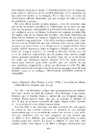 Adolf Portmann, Paul Tillich y otros : Vida y trascendencia [Reseña] / José María Bermejo | Biblioteca Virtual Miguel de Cervantes