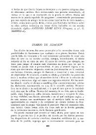 Portada:Diario de Adamov / Eduardo Tijeras