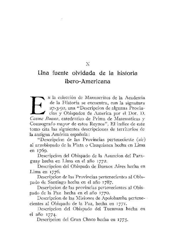Una fuente olvidada de la historia Ibero-Americana / Hermann Trimborn | Biblioteca Virtual Miguel de Cervantes