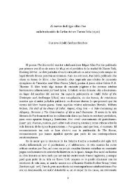 Portada:\"El cuervo\" de Edgar Allan Poe en la traducción de Carlos Arturo Torres Peña (1910)