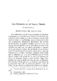 Portada:Los Alvarado en el Nuevo Mundo [II] [Continuación] / José de Rújula y Ochotorena y Antonio del Solar y Taboada