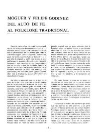 Moguer y Felipe Godínez : del auto de fe al folklore tradicional / Piedad Bolaños Donoso | Biblioteca Virtual Miguel de Cervantes