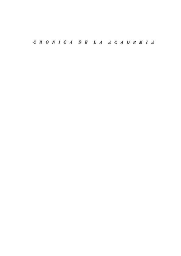 Crónica de la Academia. Segundo semestre 1974 | Biblioteca Virtual Miguel de Cervantes