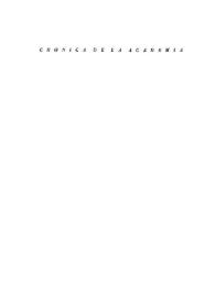 Crónica de la Academia. Segundo semestre 1974 | Biblioteca Virtual Miguel de Cervantes