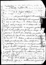 Portada:Carta de J. M. Sempere a Rafael Altamira. 10 de febrero de 1910