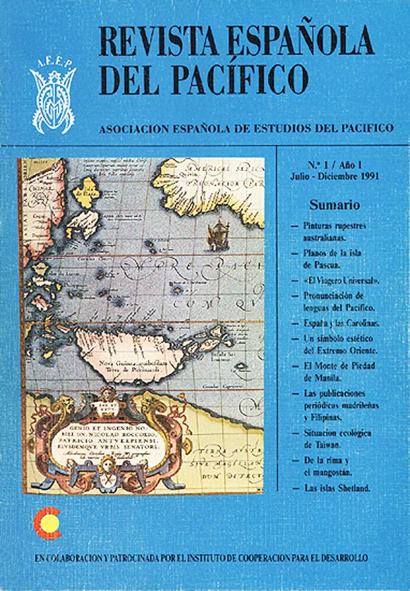 Revista Española del Pacífico. Núm. 1, Año 1991 | Biblioteca Virtual Miguel de Cervantes