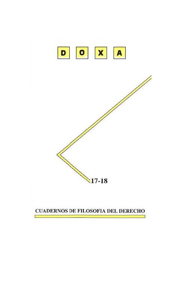 Doxa. Cuadernos de Filosofía del Derecho. Núm. 17-18, 1995 | Biblioteca Virtual Miguel de Cervantes