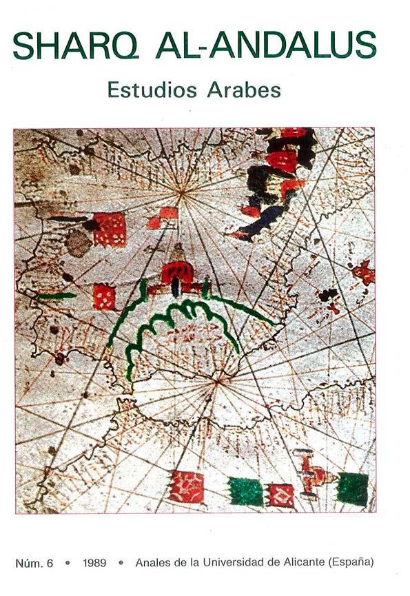 Sharq Al-Andalus. Núm. 6, Año 1989 | Biblioteca Virtual Miguel de Cervantes