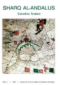 Sharq Al-Andalus. Núm. 7, Año 1990 | Biblioteca Virtual Miguel de Cervantes