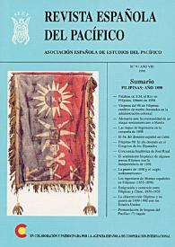 Revista Española del Pacífico. Núm. 9, Año 1998