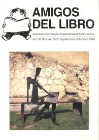 Amigos del libro. Año XII, núm. 26-27, septiembre-diciembre 1994