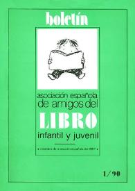 Portada:Boletín (Asociación Española de Amigos del Libro Infantil y Juvenil). Año VIII, núm. 13, junio 1990