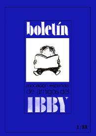 Portada:Boletín - Asociación Española de Amigos del IBBY. Año VI, núm. 9, junio 1988