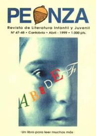 Portada:Peonza : Revista de literatura infantil y juvenil. Núm. 47-48, abril 1999