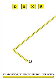 Doxa. Cuadernos de Filosofía del Derecho. Núm. 23, 2000 | Biblioteca Virtual Miguel de Cervantes