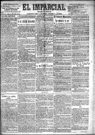 Portada:El Imparcial. 3 de diciembre de 1895